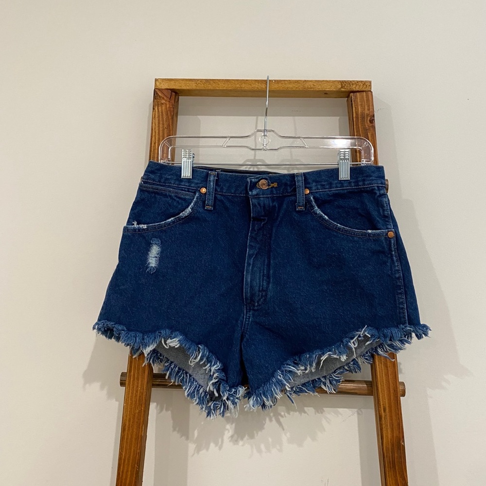 Wrangler High Rise Cutoff Shorts